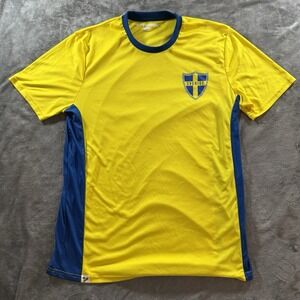 Sweeden National Team Intersport Jersey Men's Size L Soccer World Cup Sverige